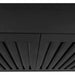 ZLINE 30 in. Convertible Vent Wall Mount Range Hood in Black Stainless Steel, BSKBN-30