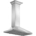 ZLINE 30 in. Convertible Vent Wall Mount Range Hood in Stainless Steel with Crown Molding, KL2CRN-30