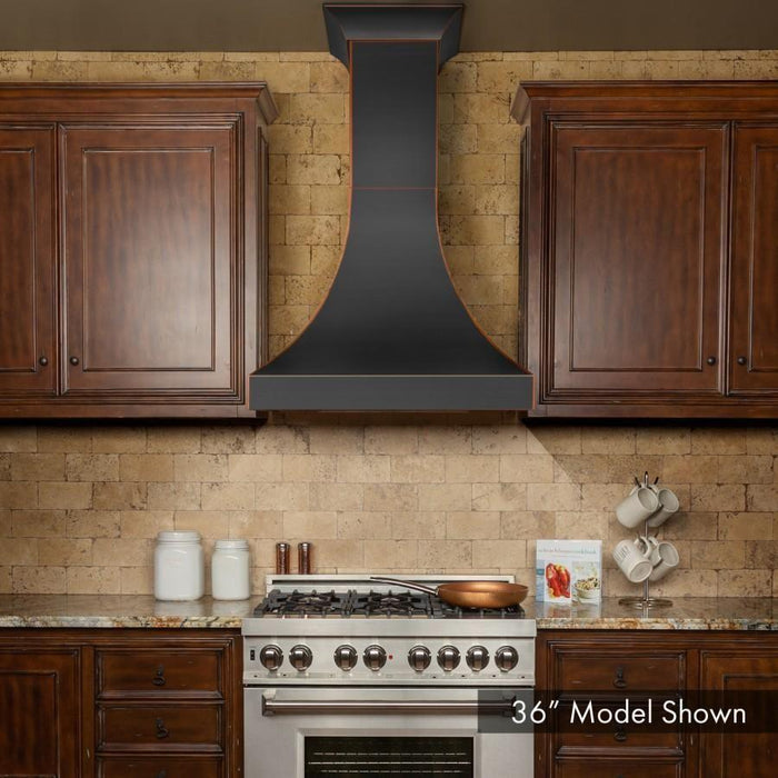 ZLINE 30 in. Designer Series Oil-Rubbed Bronze Wall Range Hood 8632B-30