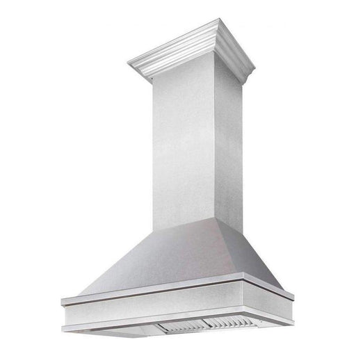 ZLINE 30 in. Designer Series Wall Mount Range Hood In DuraSnow Stainless Steel 8656S-30