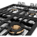 ZLINE 30 in. Dropin Cooktop with 4 Gas Brass Burners RC-BR-30