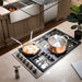 ZLINE 30 in. Dropin Cooktop with 4 Gas Brass Burners RC-BR-30