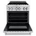 ZLINE 30 in. Dual Fuel Range and 30 in. Range Hood Appliance Package 2KP-RARH30