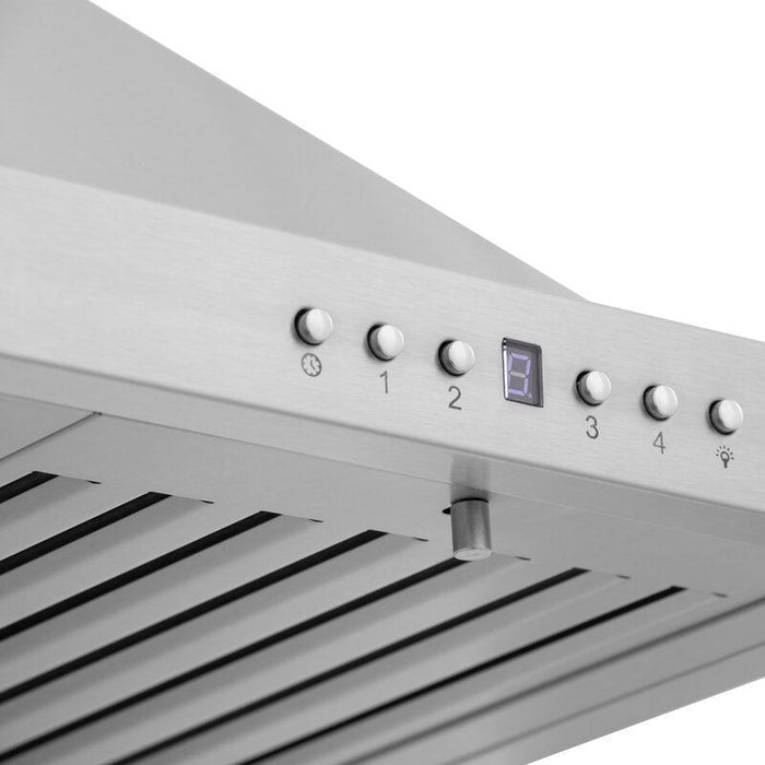 ZLINE 30 in. Dual Fuel Range and 30 in. Range Hood Appliance Package 2KP-RARH30