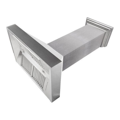 ZLINE 30 in. DuraSnow Finish Range Hood with White Matte Shell 8654WM-30