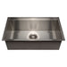 ZLINE 30 in. Garmisch Undermount Single Bowl Stainless Steel Kitchen Sink with Bottom Grid and Accessories, SLS-30