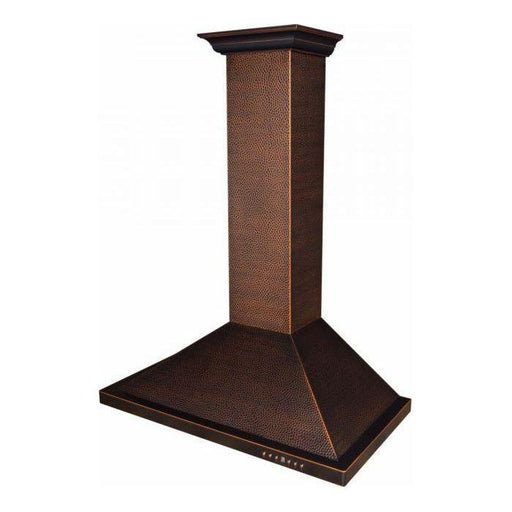 ZLINE 30 in. Hand-Hammered Copper Finish Wall Range Hood 8KBH-30