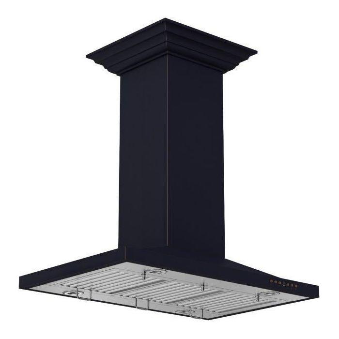 ZLINE 30 in. Oil-Rubbed Bronze Island Range Hood 8GL2Bi-30