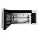 ZLINE Microwaves ZLINE 30 In. Over the Range Convection Microwave Oven in DuraSnow Stainless Steel with Traditional Handle and Sensor Cooking, MWO-OTR-H-30-SS