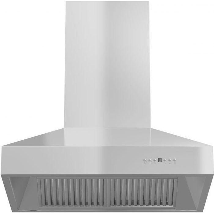 ZLINE 30 in. Professional Convertible Vent Wall Mount Range Hood In Stainless Steel 697-30