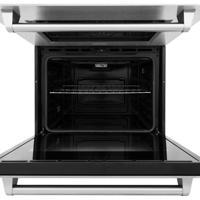 ZLINE 30 in. Professional Double Wall Oven with Self Clean In DuraSnow Stainless Steel AWDS-30