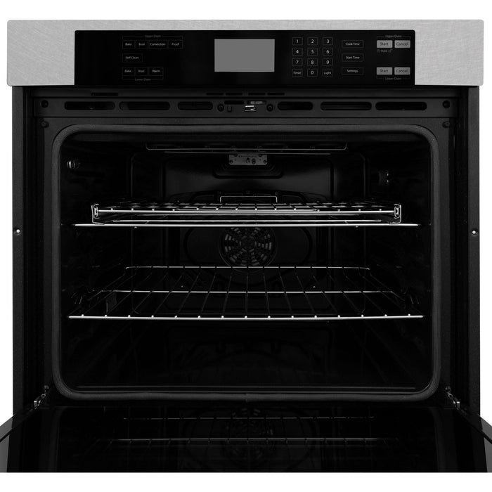 ZLINE 30 in. Professional Double Wall Oven with Self Clean In DuraSnow Stainless Steel AWDS-30