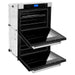 ZLINE Wall Ovens ZLINE 30 in. Professional Double Wall Oven with Self Clean In DuraSnow Stainless Steel AWDS-30