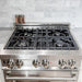 ZLINE Ranges ZLINE 30 in. Professional Dual Fuel Range with Gas Stove and Electric Oven In Stainless Steel RA30