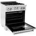 ZLINE 30 in. Professional Range with Gas Burner and Gas Oven In DuraSnow Stainless RGS-SN-30