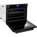 ZLINE Wall Ovens ZLINE 30 in. Professional Single Wall Oven In Black Stainless Steel with Self-Cleaning AWS-BS-30