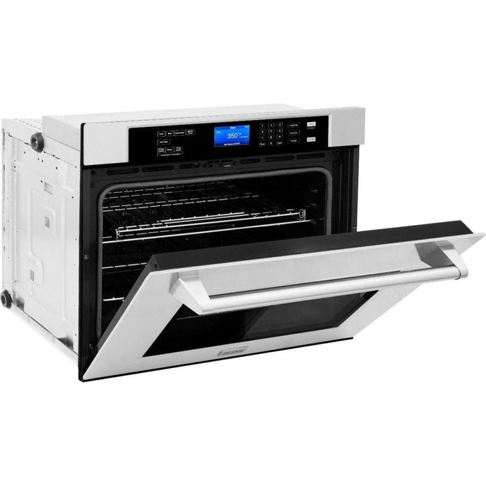 ZLINE 30 in. Professional Single Wall Oven In Stainless Steel with Self-Cleaning AWS-30