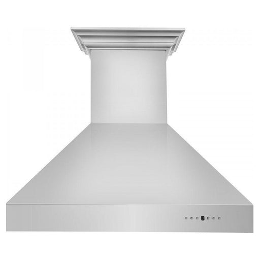 ZLINE 30 in. Stainless Steel Wall Range Hood with Built-in CrownSound Bluetooth Speakers 667CRN-BT-30