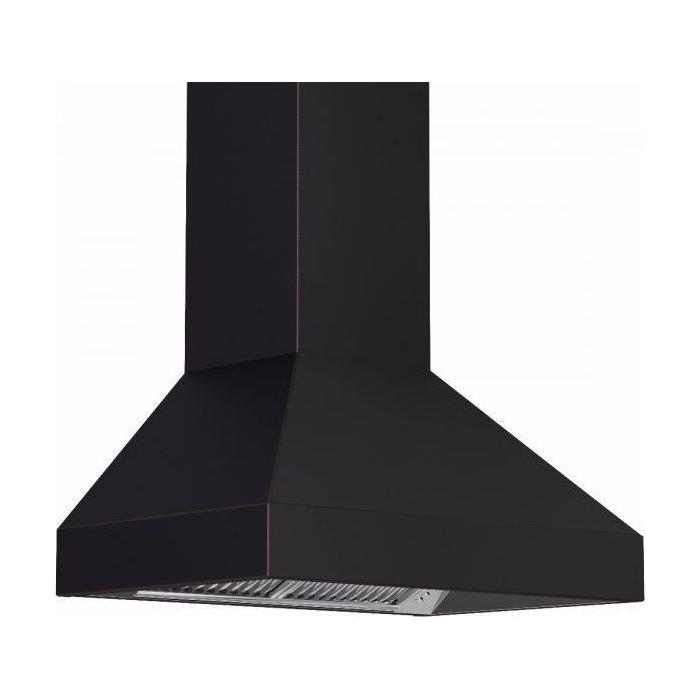 ZLINE 30 in. W 24 in. D Oil-Rubbed Bronze Wall Range Hood 8667B-30