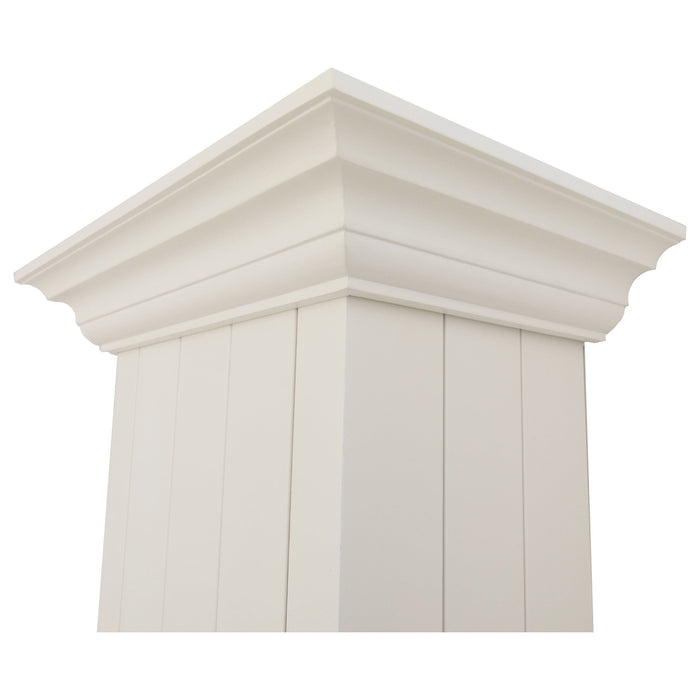 ZLINE 30 in. Wooden Wall Mount Range Hood in White KPTT-30