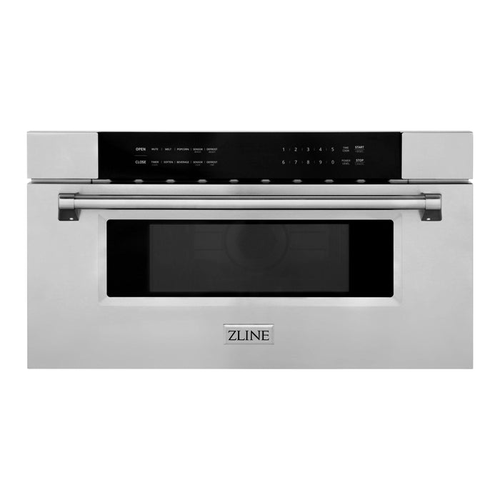 ZLINE 30 Inch 1.2 cu. ft. Built-In Microwave Drawer In Stainless Steel, MWD-30