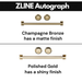 ZLINE Range Hoods ZLINE 30 Inch Autograph Edition Stainless Steel Range Hood with Champagne Bronze Handle, KB4STZ-30-CB