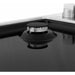 ZLINE 30-Inch Drop-In Gas Stovetop with 4 Gas Burners and Black Porcelain Top (RC30-PBT)