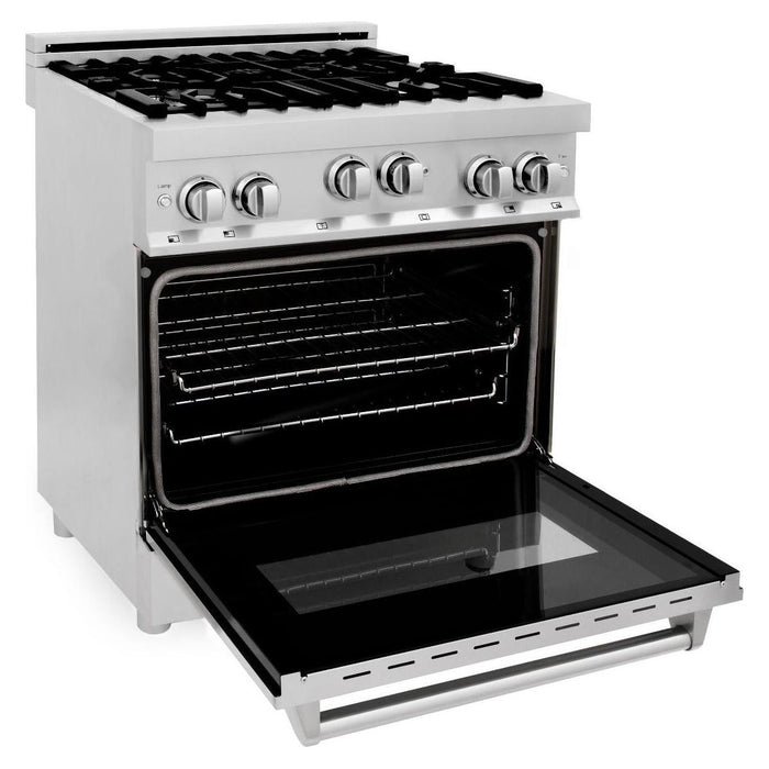 ZLINE 30 Inch. Professional Gas Range In Stainless Steel RG30