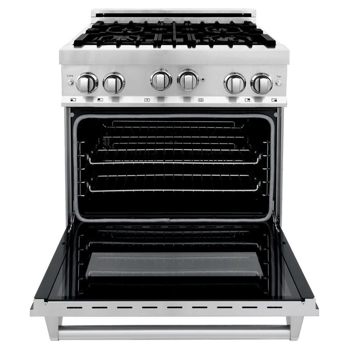 ZLINE 30 Inch. Professional Gas Range In Stainless Steel RG30