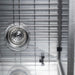 ZLINE Kitchen Sinks ZLINE 33 in. Chamonix Undermount Double Bowl DuraSnow Stainless Steel Kitchen Sink with Bottom Grid SR60D-33S