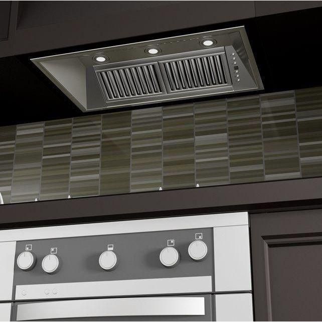 ZLINE 34-Inch Island Range Hood Insert in Stainless Steel 21-Inch Depth 721i-34