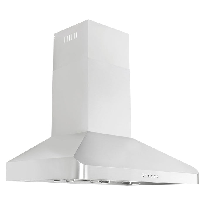 ZLINE 36 In. Alpine Series Ducted Wall Mount Range Hood In Stainless Steel ALP100WL-36