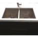 ZLINE Kitchen Sinks ZLINE 36 in. Anton Undermount Double Bowl DuraSnow Stainless Steel Kitchen Sink with Bottom Grid SR50D-36S