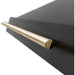 ZLINE 36 In. Autograph Edition Black Stainless Steel Range Hood with Gold Handle, BS655Z-36-G