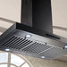 ZLINE 36 In. Convertible Island Mount Range Hood In Black Stainless Steel BSKE2iN-36