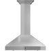 ZLINE 36 in. Convertible Vent Wall Mount Range Hood in Stainless Steel with Crown Molding, KL3CRN-36