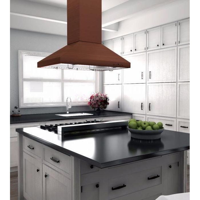 ZLINE 36 in. Copper Island Range Hood 8KL3iC-36