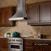 ZLINE 36 in. Designer Series DuraSnow Stainless Finish Indoor Wall Range Hood 8632S-36