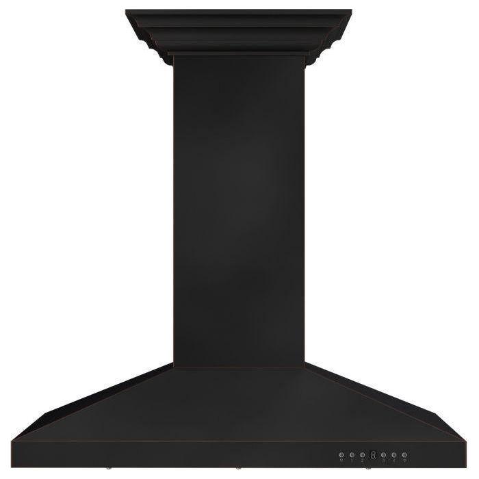 ZLINE 36 in. Designer Series Oil-Rubbed Bronze Island Range Hood 8KL3iB-36