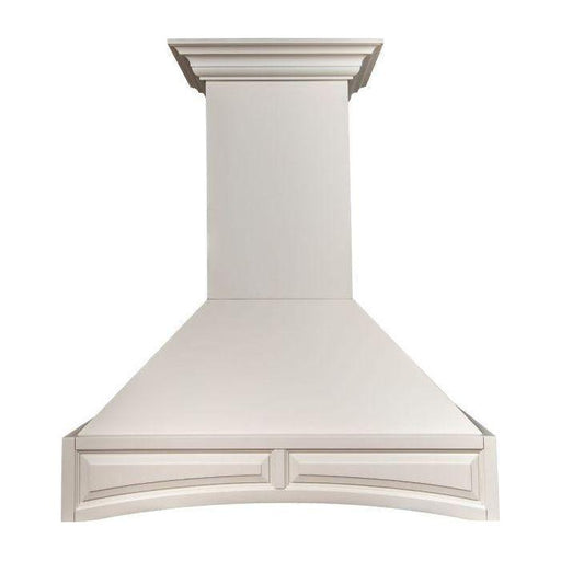 ZLINE 36 in. Designer Wooden Wall Mount Range Hood in White 321TT-36