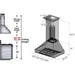 ZLINE Kitchen Appliance Packages ZLINE 36 in. DuraSnow Stainless Steel Gas Range, Ducted Range Hood and Dishwasher Kitchen Appliance Package 3KP-RGSRH36-DWV