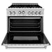 ZLINE 36 in. Gas Range and 36 in. Range Hood Appliance Package 2KP-RGRH36