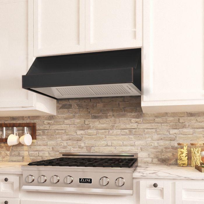 ZLINE 36 in.Oil-Rubbed Under Cabinet Range Hood 8685B-36