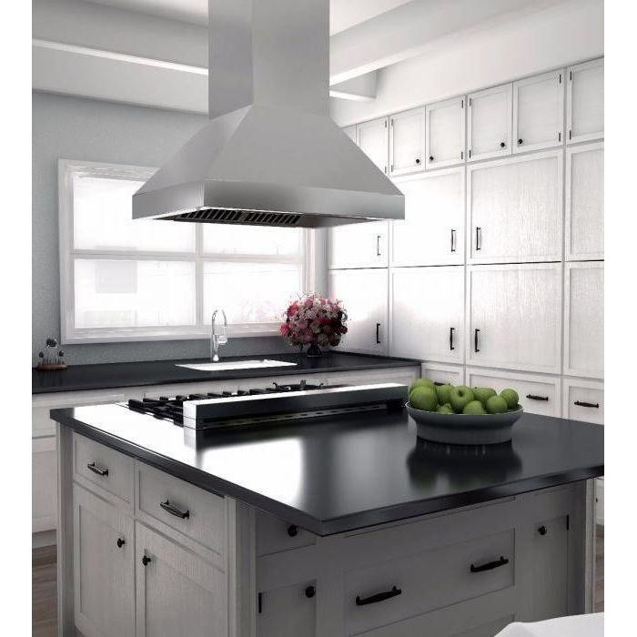 ZLINE 36 in. Outdoor/Indoor Island Stainless Range Hood 597i-304-36