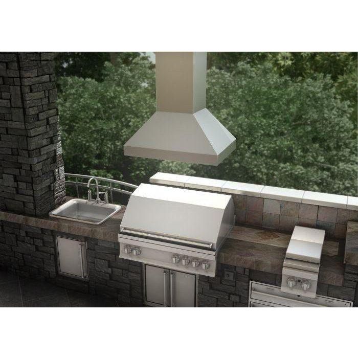 ZLINE 36 in. Outdoor/Indoor Island Stainless Range Hood 597i-304-36