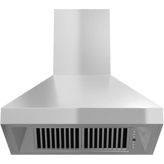 ZLINE 36 in. Professional Convertible Vent Wall Mount Range Hood in Stainless Steel 597-36