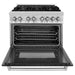 ZLINE 36 in. Professional Dual Fuel Range with Gas Burner and Electric Oven