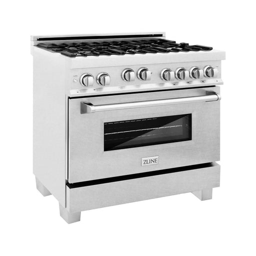 ZLINE Ranges ZLINE 36 in. Professional Dual Fuel Range with Gas Burner and Gas Oven