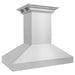 ZLINE 36 in. Professional Wall Mount Range Hood In Stainless Steel with Built-in CrownSound Bluetooth Speakers 597iCRN-BT-36