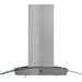 ZLINE 36 in. Stainless Steel Indoor Wall Range Hood with Crown Molding, KZCRN-36